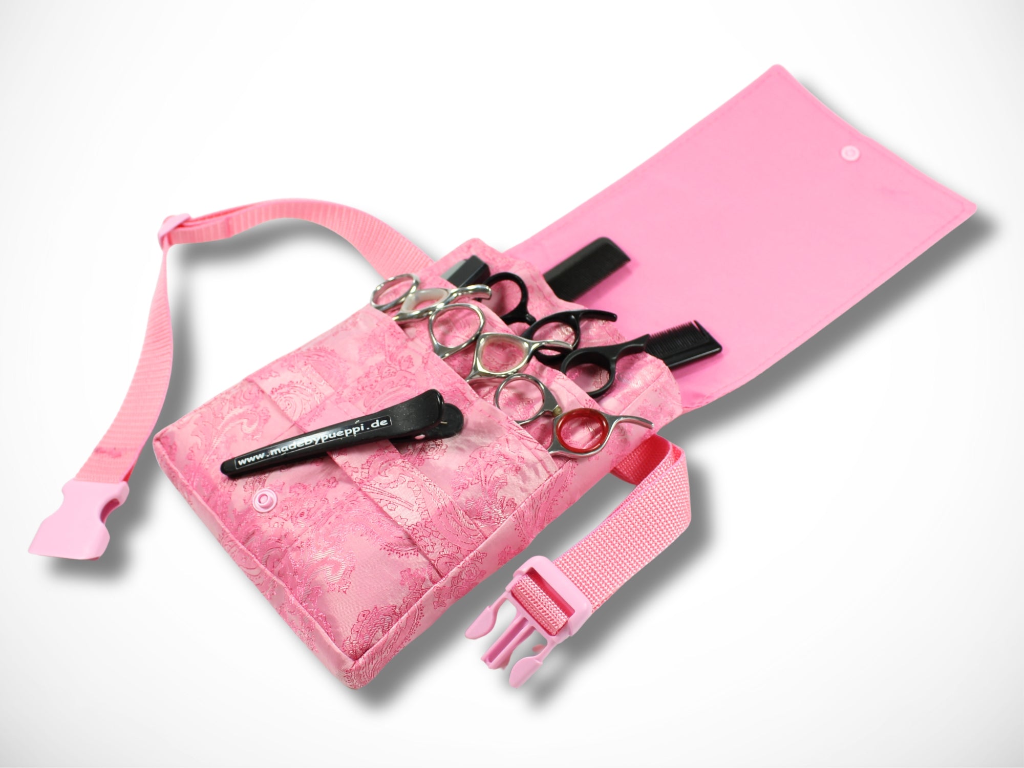 Ornamente Scherentasche für Friseurin aus verstärkter Baumwolle für Friseurwerkzeug im Friseursalon