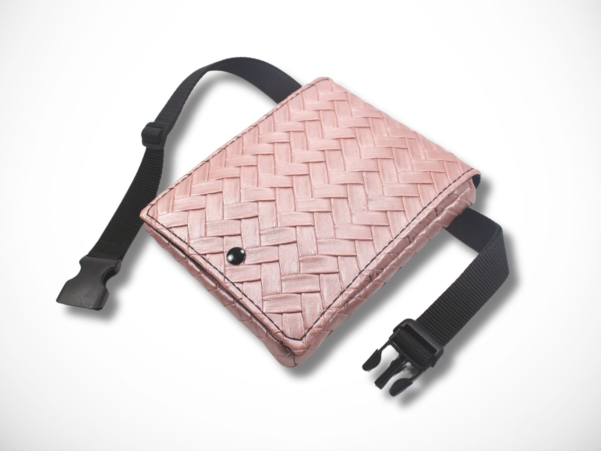 Friseur Scherentasche Rosa aus Kunstleder Gürteltasche für Friseurin im Friseursalon für Friseur Werkzeug