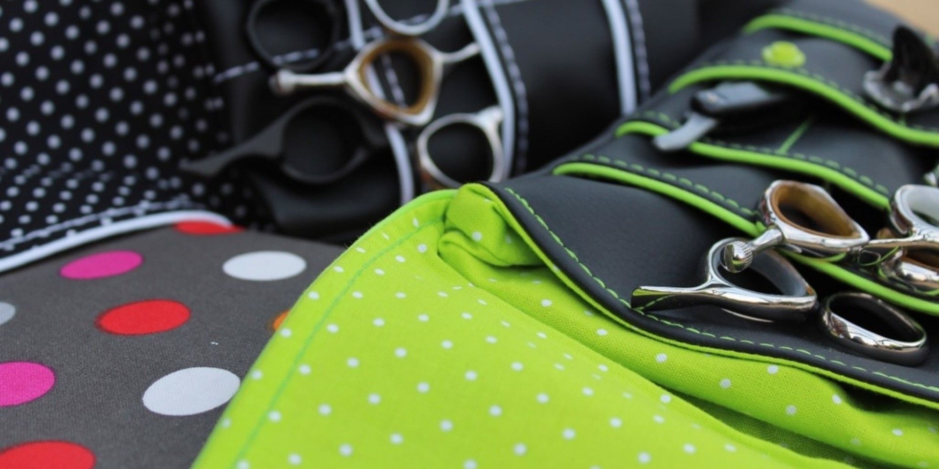 Friseur Werkzeugtaschen Punkte Kollektion