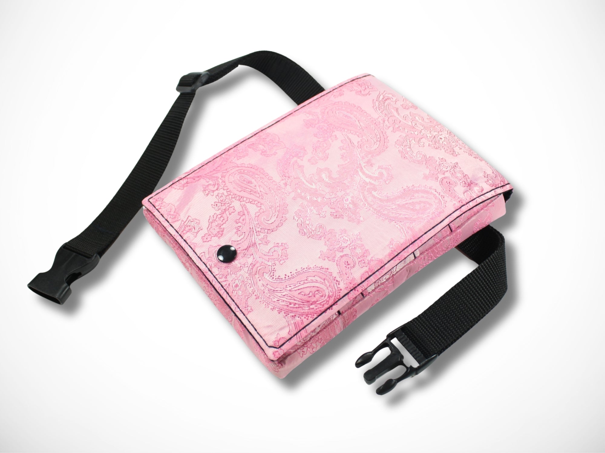 Friseur Werkzeugtasche aus Baumwolle mit Ornamenten in rosa Scherentasche für Friseure Werkzeugtasche für Scheren