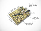 Kunstleder Friseurtasche im Leopard design für Friseurin im Friseursalon Friseurwerkzeug Scherentasche