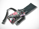 Kleine Blumen Friseurtasche aus Kunstleder für Friseurscheren und Friseurwerkzeug im Friseursalon