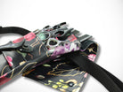 Kleine Blumen Friseurtasche aus Kunstleder für Friseurscheren und Friseurwerkzeug im Friseursalon