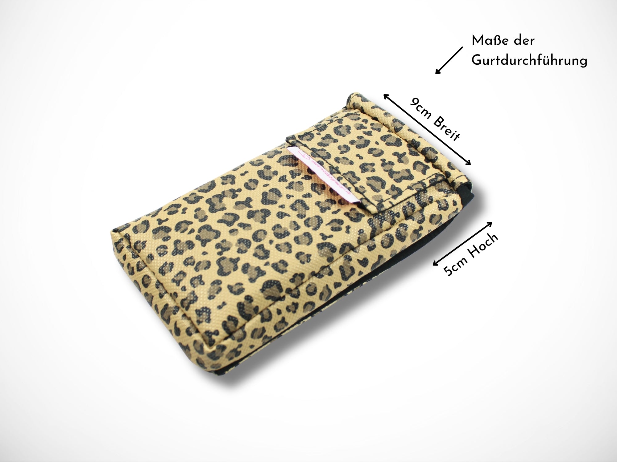 Kleine Friseur Werkzeugtasche im Leopard Design für Friseurscheren und Friseurwerkzeug im Friseursalon