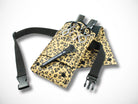 Kleine Friseur Werkzeugtasche im Leopard Design für Friseurscheren und Friseurwerkzeug im Friseursalon