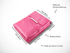 Pinke Kunstleder Friseurtasche für Friseurscheren im Friseursalon