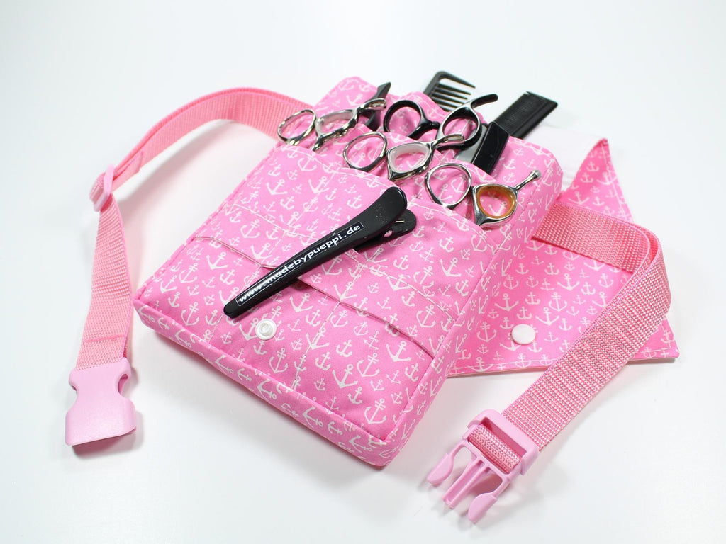 Anker Friseur Werkzeugtasche in rosa