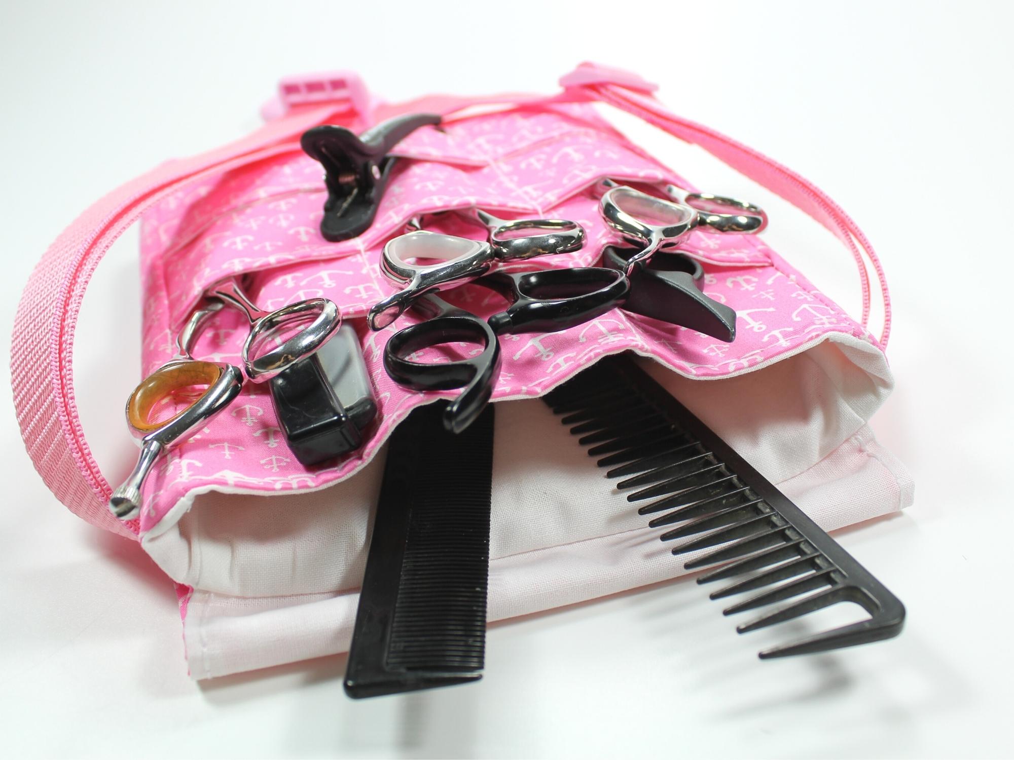 Anker Friseur Werkzeugtasche in rosa